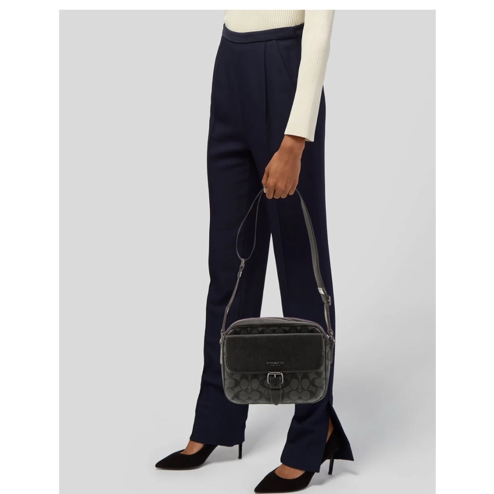 Coach Hudson Crossbody Bag in Signature Canvas